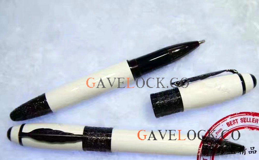 Replica Montblanc Daniel Defoe Pen Wholesale Cream Rollerball & Ballpoint